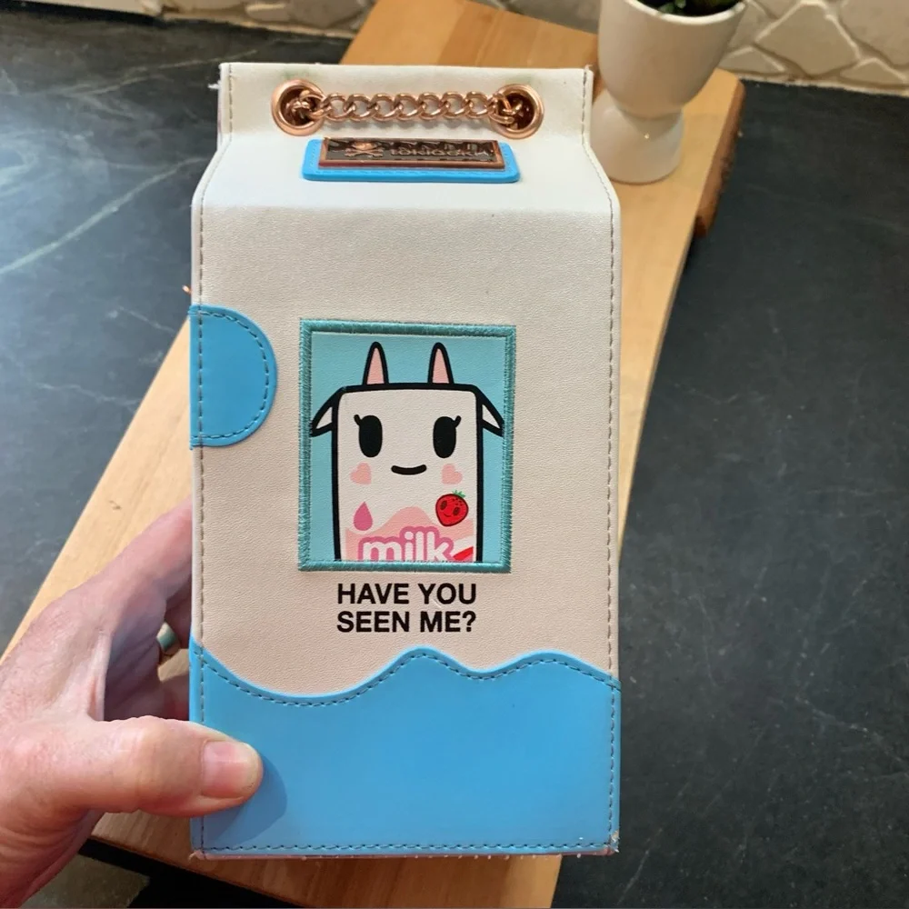 TOKIDOKI | “Have You Seen Me” Milk Carton Bag - Picture 6 of 14